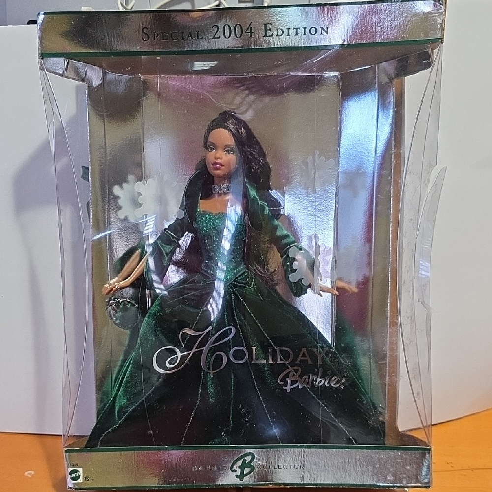 Barbie Holiday Doll in Green Gown